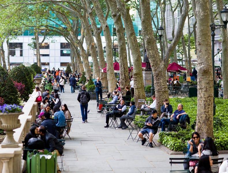 Horticulture In Bryant Park