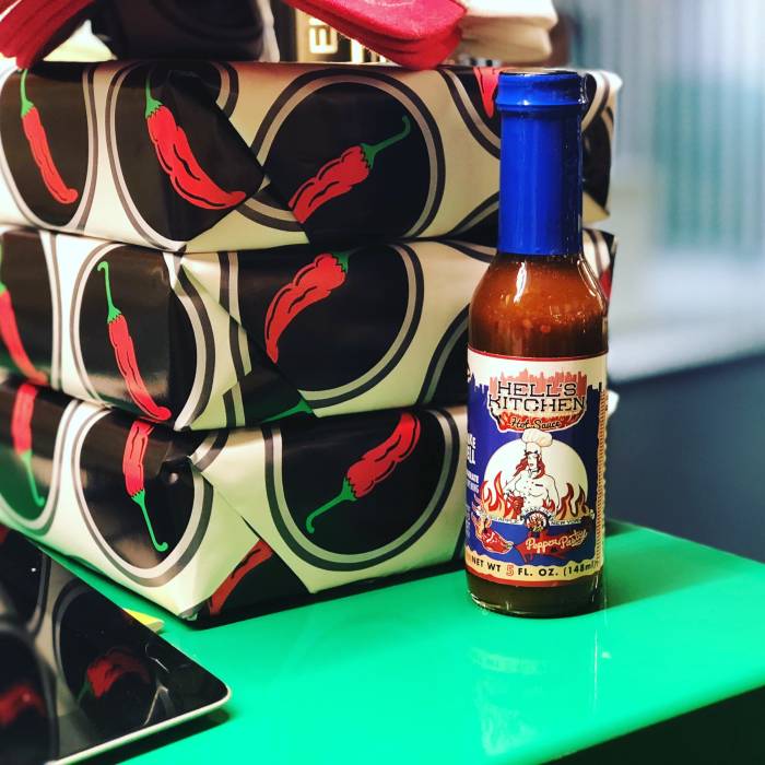 Hell's Kitchen Hot Sauce Bryant Park Holiday Shop