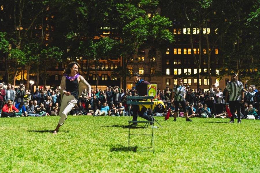 Musical Chairs Bryant Park