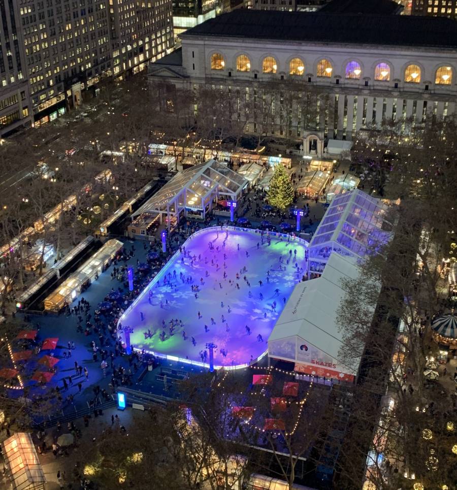 Disco Skate Night at Bryant Park s Winter Village